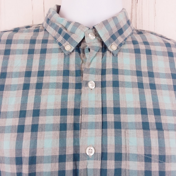 Bonobos Med. Button Front Shirt Casual L/S Cotton - Picture 2 of 5